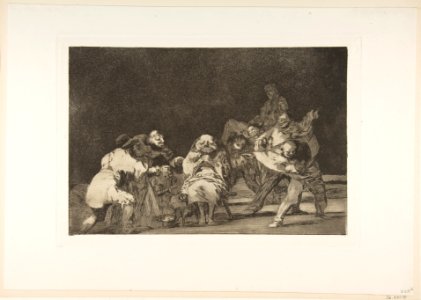 Plate 17 from the 'Disparates'- Loyalty MET DP817493