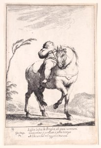 Plate 18- Cacasenno on horseback Met DP889613