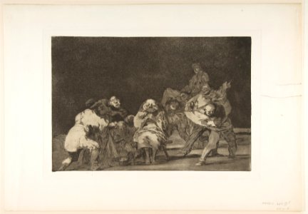 Plate 17 from the 'Disparates'- Loyalty MET DP817481