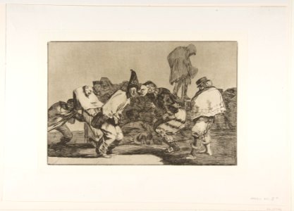 Plate 14 from the 'Disparates'- Carnival Folly MET DP817771
