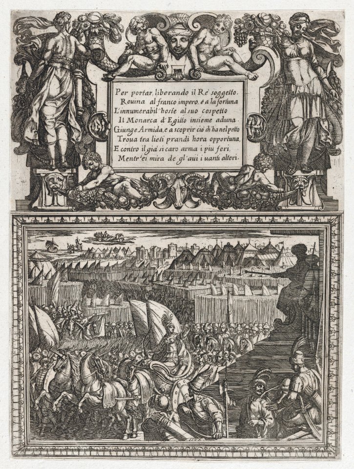 Plate 17- Illustration to Canto XVII, from Torquato Tasso's 'Gerusalemme liberata III' MET DP865131