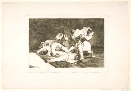 Plate 21 from 'The Disasters of War' (Los Desastres de la Guerra)- 'It will be the same.' (Será lo mismo) MET DP817308