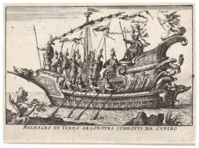 Plate 13- Argonauts Meleager and Tydeus led by Cupid Met DP885813