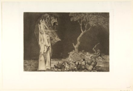 Plate 2 from the 'Disparates'- Folly of Fear MET DP817763