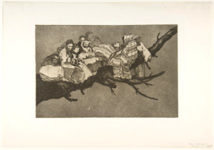 Plate 3 from the 'Disparates'- Ridiculous Folly MET DP817487