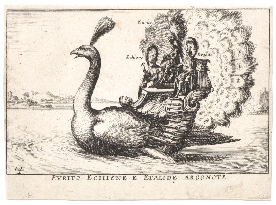 Plate 14- The Argonauts Eurytus, Echion, and Aethalides Met DP885814