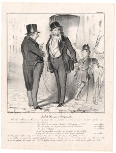 Plate 27 Robert Macaire, merchant, from 'Caricaturana,' published in Les Robert Macaires MET DP878060