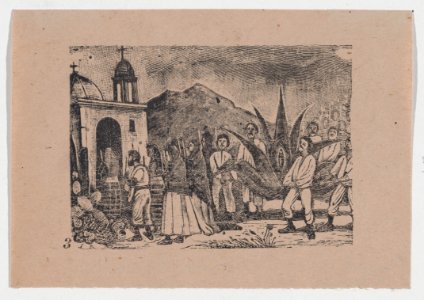 Plate 3- miracle that took place in the hacienda of the Lecheria MET DP867991