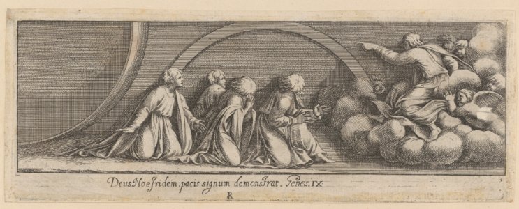 Plate 3- God Addressing Noah Met DP886729