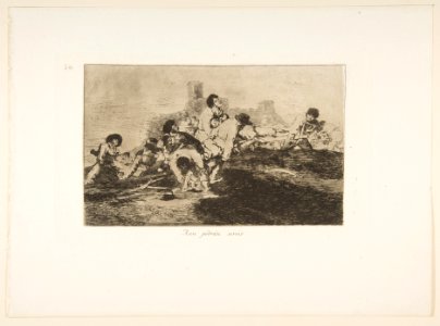 Plate 24 from 'The Disasters of War' (Los Desastres de la Guerra)-' They can still be of use.' (Aun podrán servir) MET DP817310
