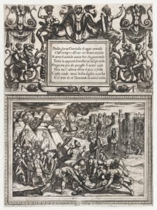 Plate 12- Illustration to Canto XII, from Torquato Tasso's 'Gerusalemme liberata III' MET DP865128