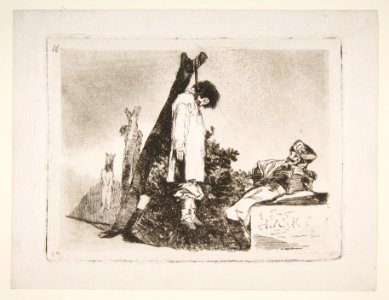 Plate 36 from 'The Disasters of War' (Los Desastres de La Guerra)- 'Not -in this case- either' (Tampoco) MET DP818136