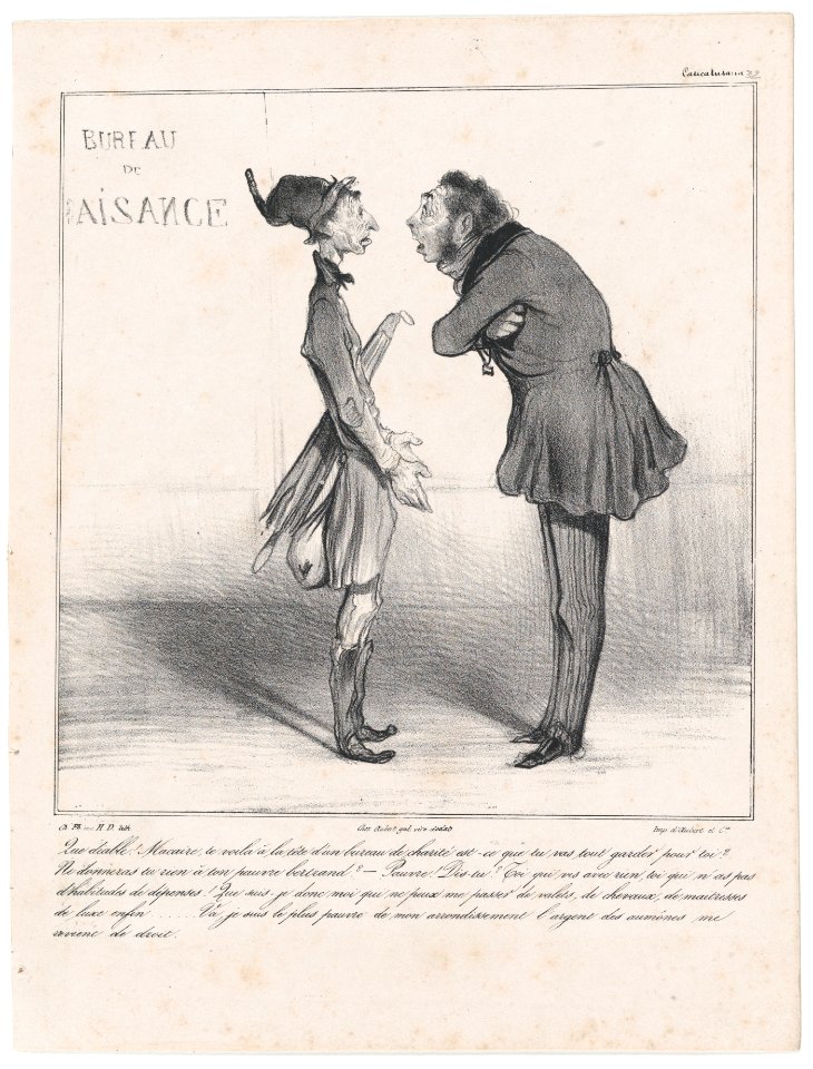 Plate 32 What in the devil Macaire!, from 'Caricaturana,' published in Les Robert Macaires MET DP878064