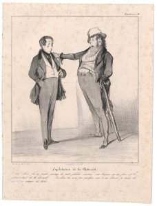 Plate 37 Exploitation of paternity, from 'Caricaturana,' published in Les Robert Macaires MET DP878069