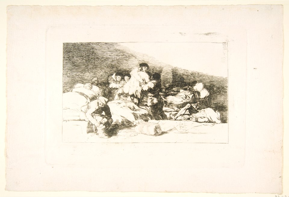 Plate 25 from 'The Disasters of War' (Los Desastres de la Guerra)-'These too. (Tambien estos.) MET DP817371