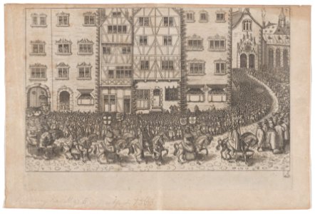Plate A- Election and Coronation of Emperor Maximilian II MET DP855315