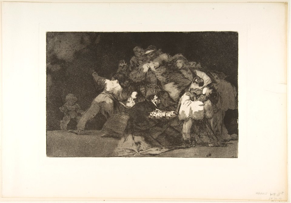 Plate 9 from the 'Disparates'-General folly MET DP817768