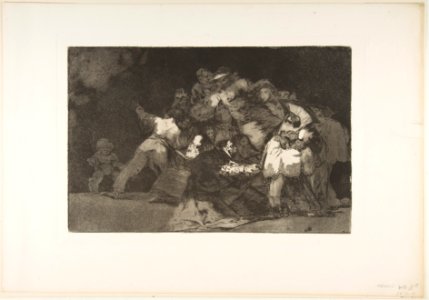 Plate 9 from the 'Disparates'-General folly MET DP817768