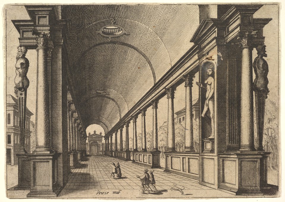 Plate from "Scenographiae..." MET DP828083