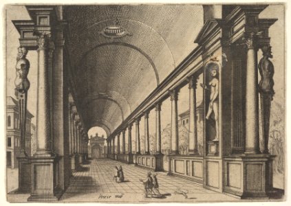 Plate from "Scenographiae..." MET DP828083