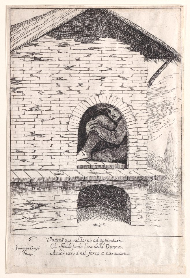 Plate 6- Bertoldo hidden in a furnace Met DP889622