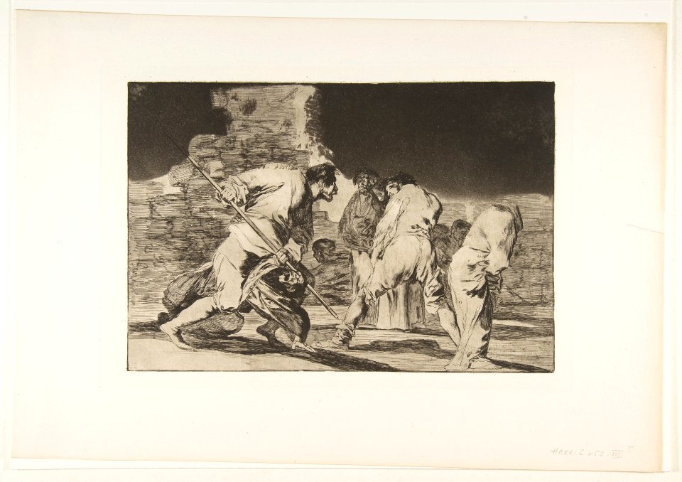 Plate 6 from the 'Disparates'- It is amazing-and we were made by God MET DP817500