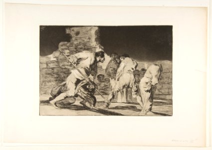 Plate 6 from the 'Disparates'- It is amazing-and we were made by God MET DP817500