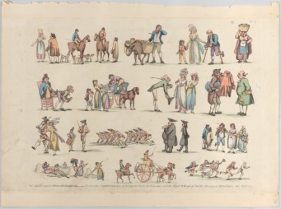 Plate 6, Outlines of Figures, Landscapes and Cattle Met DP884999