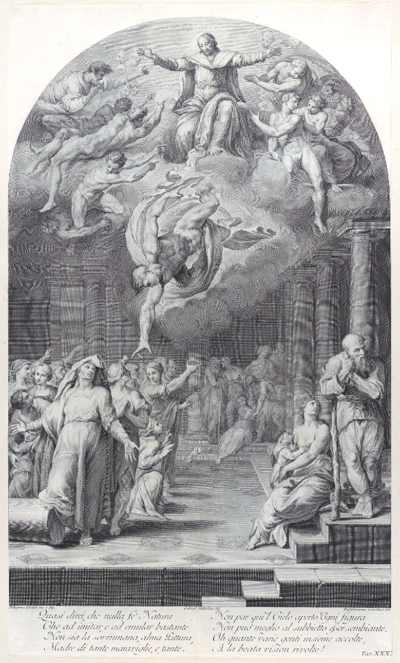 Plate 40- the division of the elect from the reprobate Met DP885406