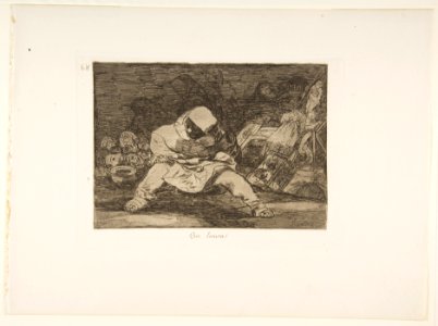Plate 68 from 'The Disasters of War' (Los Desastres de la Guerra)- 'What madness!.' (Que locura!) MET DP817464