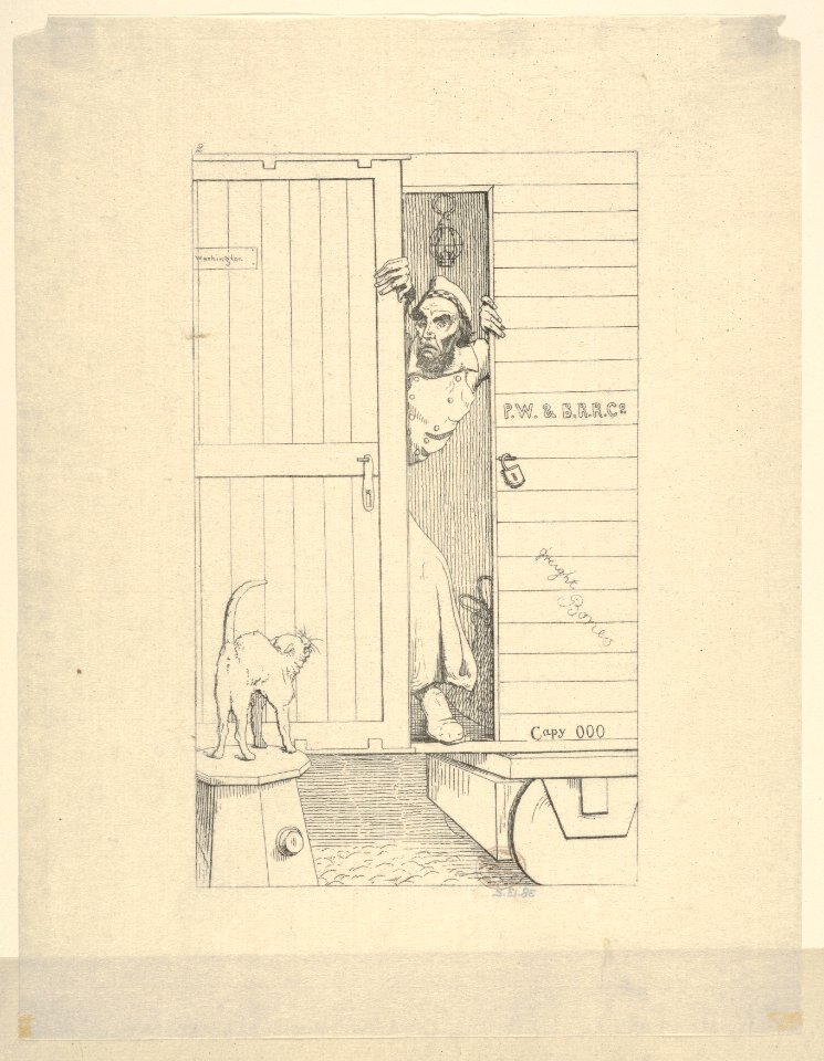 Passage Through Baltimore (from Confederate War Etchings) MET DP831319