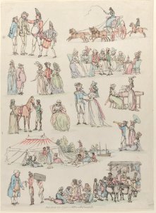 Plate 7, Outlines of Figures, Landscapes and Cattle Met DP885000