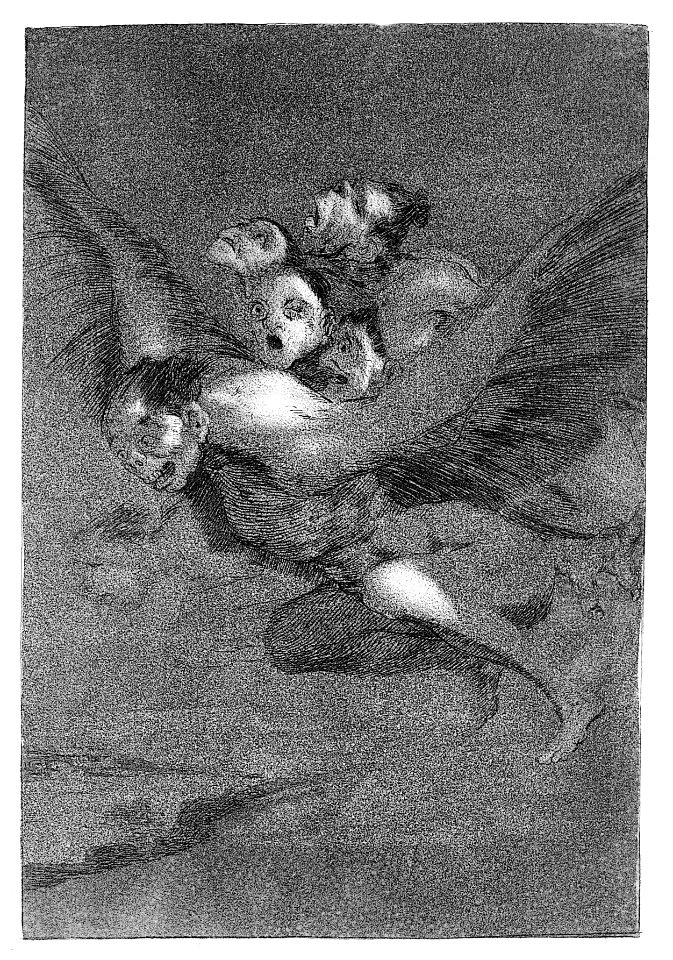 Plate 64 from 'Los Caprichos'- Bon voyage (Buen Viage.) MET 2AAA LP06R2