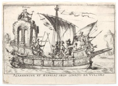 Plate 10- Agamemnon and Menelaus Met DP885810