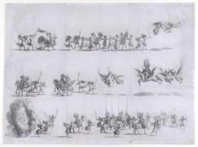 Plate 10 from Pietro Paulo Bissari, Antiopa MET DP855341