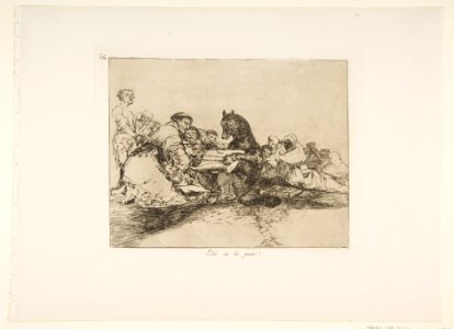 Plate 74 from 'The Disasters of War' (Los Desastres de la Guerra)- 'That is the worst of it!' (Esto es lo peor!) MET DP817469