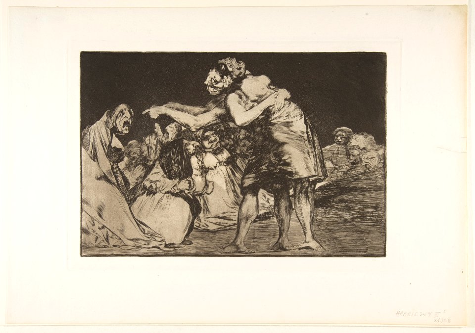 Plate 7 from the 'Disparates'- Disorderly Folly MET DP817501