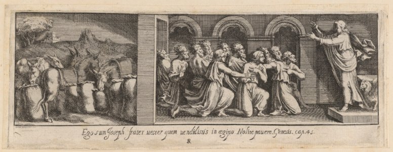 Plate 7- Joseph Making Himself Known to his Brothers Met DP886733
