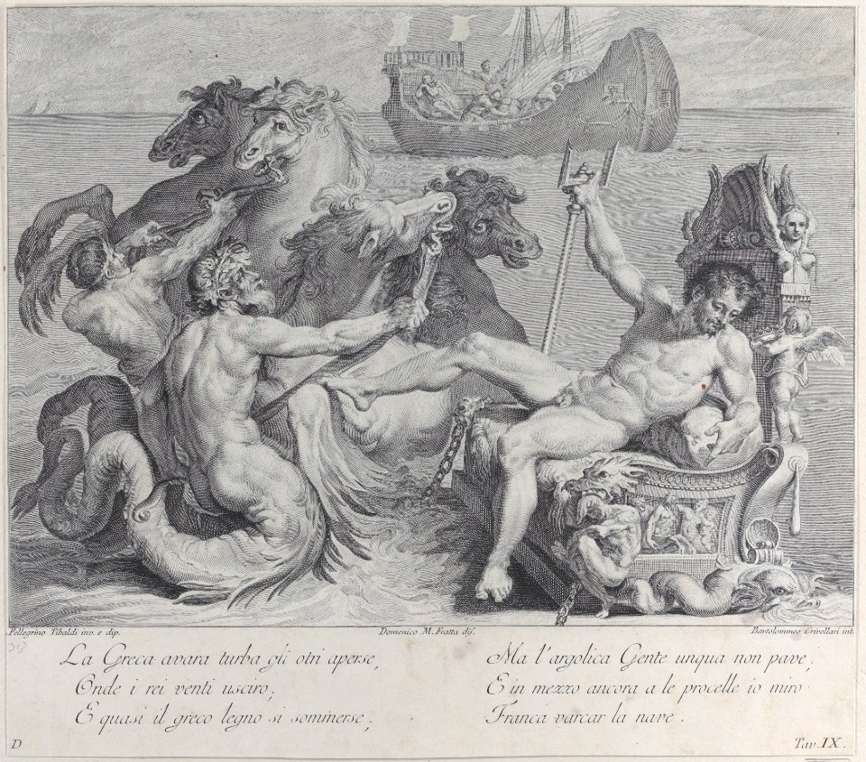 Plate 9- the Greeks opening the bag of wind Met DP885416