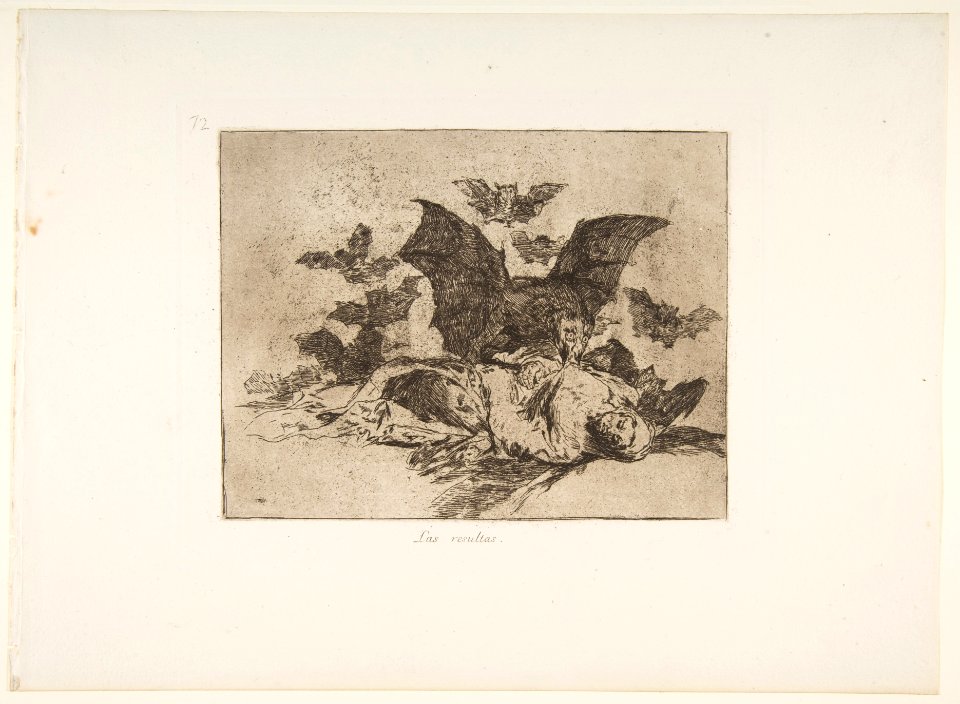 Plate 72 from 'The Disasters of War' (Los Desastres de la Guerra)- 'The Consequences.' (Las resultas.) MET DP817472