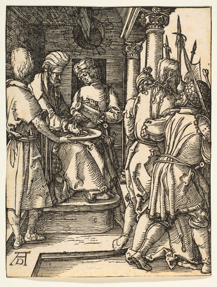 Pilate Washing His Hands, from The Small Passion MET DP816008