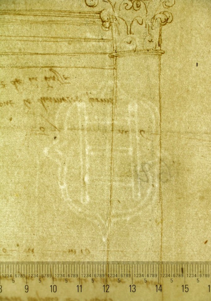 Pantheon, partial plan; details (recto) Pantheon, rectangular niche, perspective; vault, detail (verso) MET sf68 769 05-watermark