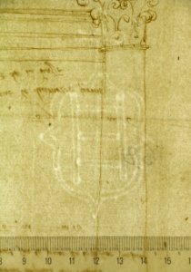 Pantheon, partial plan; details (recto) Pantheon, rectangular niche, perspective; vault, detail (verso) MET sf68 769 05-watermark