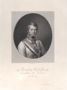 Oval portrait of Leopold II, Grand Duke of Tuscany Met DP885404