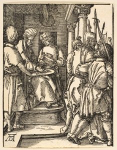 Pilate Washing His Hands, from The Small Passion MET DP816044