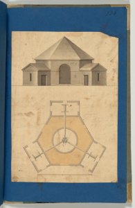 Outbuilding with Three Gears, from Chippendale Drawings, Vol. II MET DP-14176-112