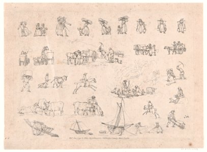 Outlines of Figures, Animals, Carriages and Boats MET DP872105