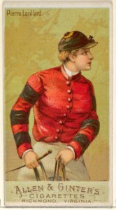 Pierre Lorillard, from the Racing Colors of the World series (N22a) for Allen & Ginter Cigarettes MET DP835152