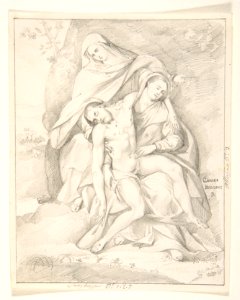 Pietà (after Giovanni Cariani) MET DP811604