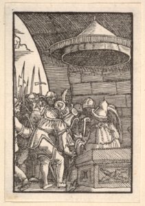 Pilate Washing His Hands, from The Fall and Salvation of Mankind Through the Life and Passion of Christ MET DP832976